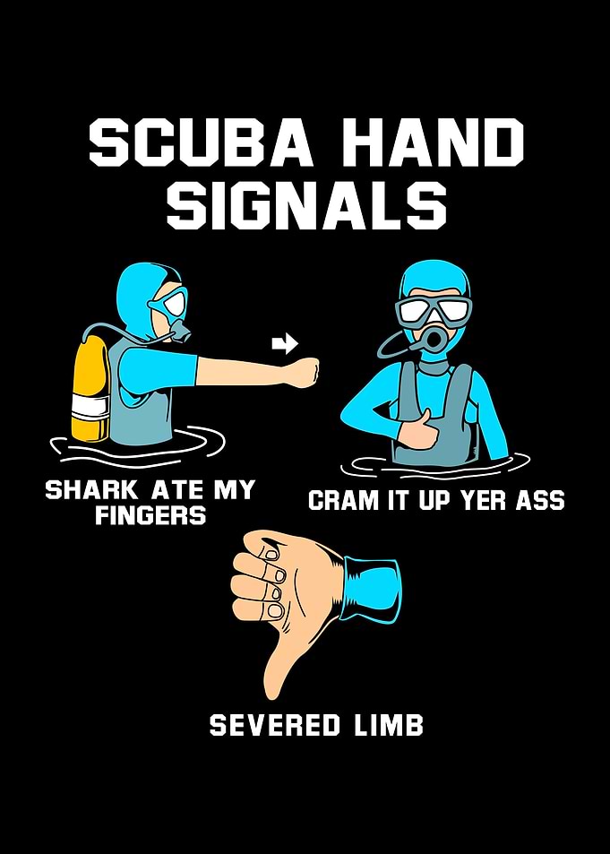 Scuba Hand Signals