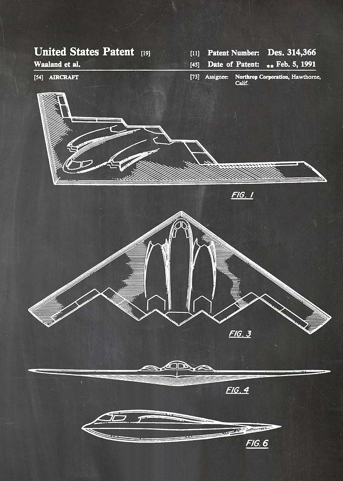 17 B2 Bomber Patent