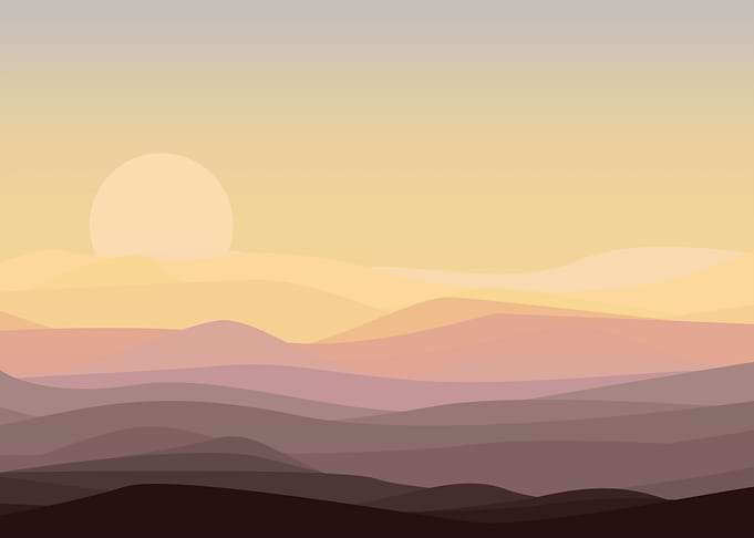 Sunrise on Sahara