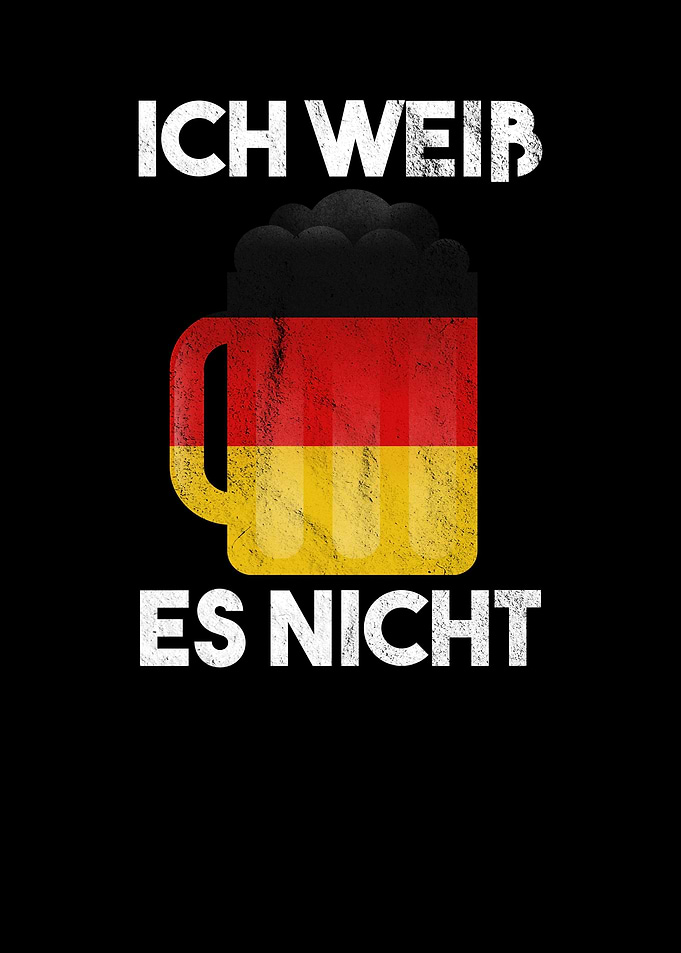 Ich Wei Es Nicht Design