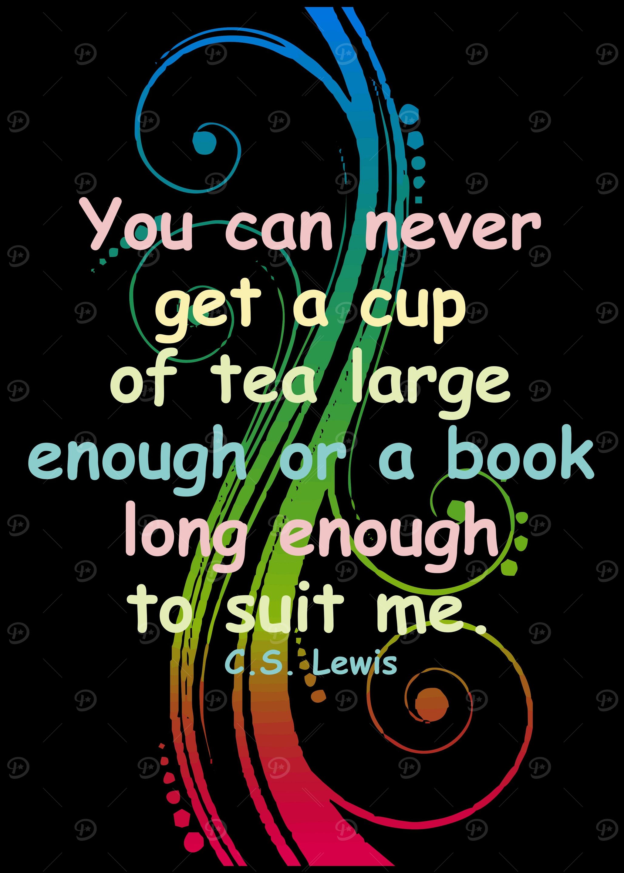 You can never get a cup