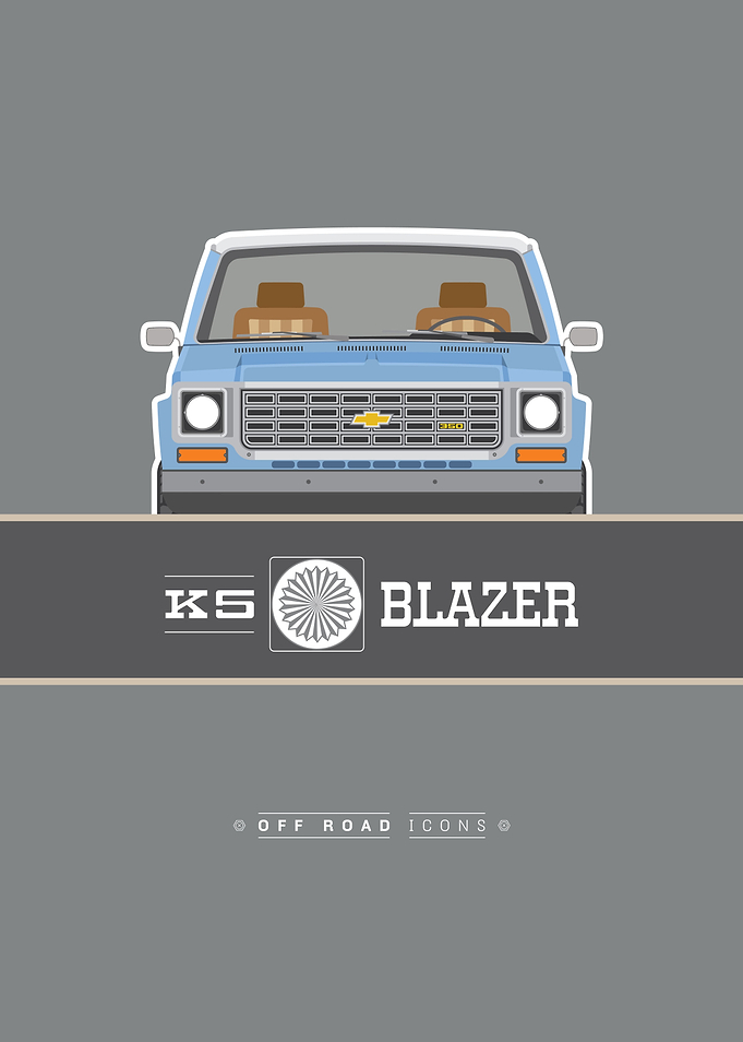 Blazer K5 blue gray