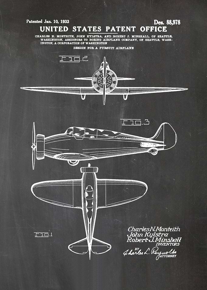 20 1933 Boeing Patent