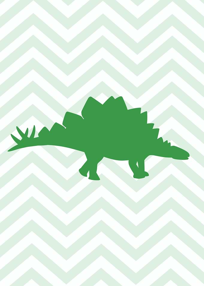 stegosaurus minimalist