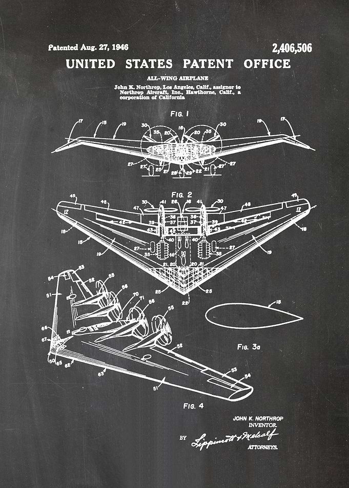 16 Northrop All Wing Airp
