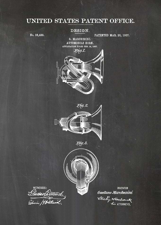 31 1907 Automobile Horn P