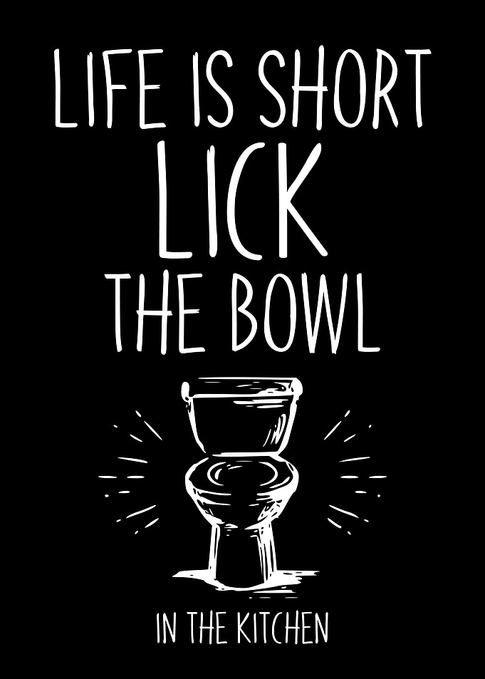 LIFE IS SHORT Funny Black