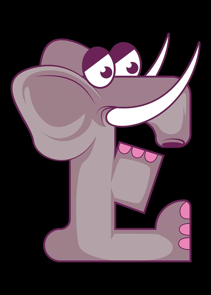 Animal Elephant E Preschoo