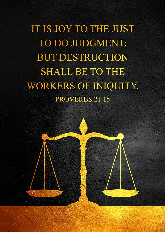 Proverbs 21 15