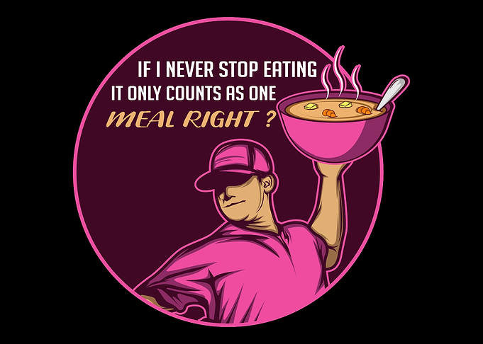Never stop eating Obese Gi