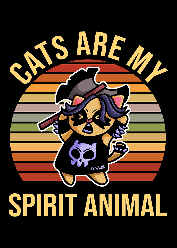Cats Are My Spirit Animal