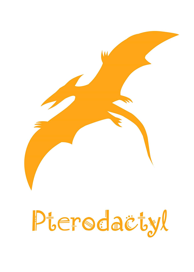 pterodactyl silhouette