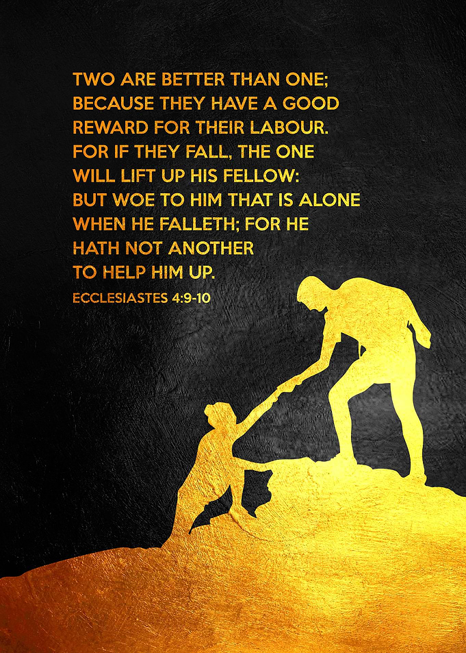 Ecclesiastes 4 9 10