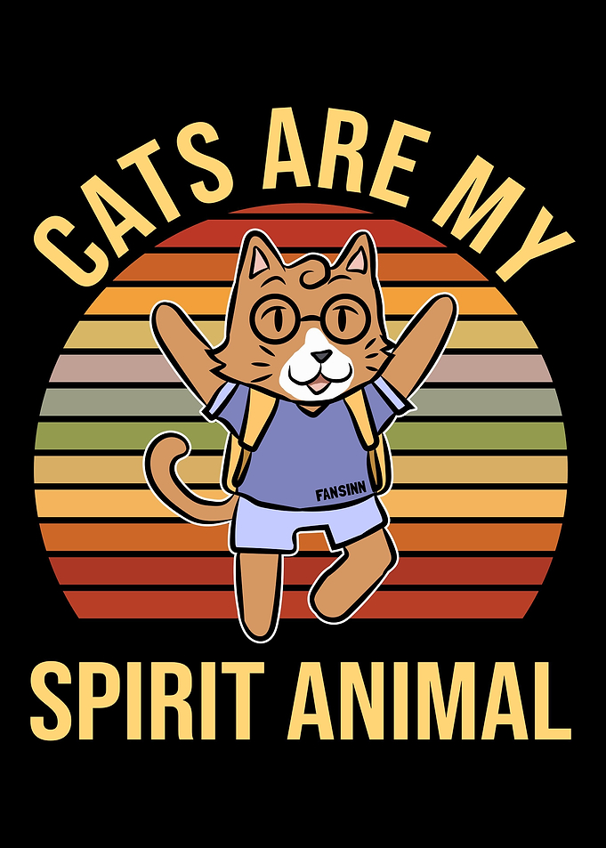 Cats Are My Spirit Animal