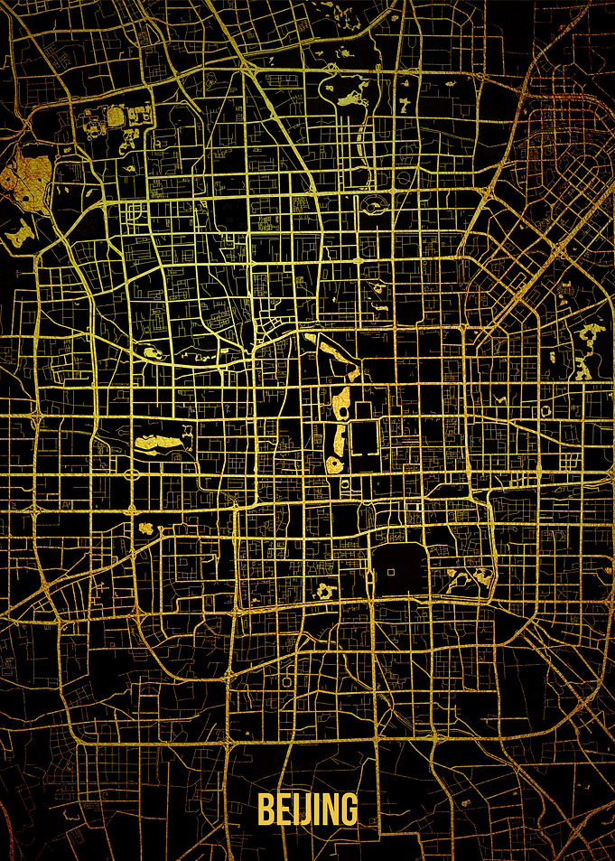 Beijing gold map