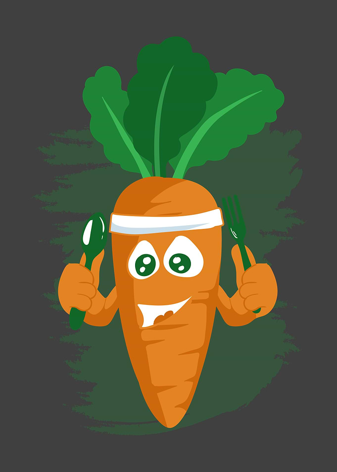A healthy carrot