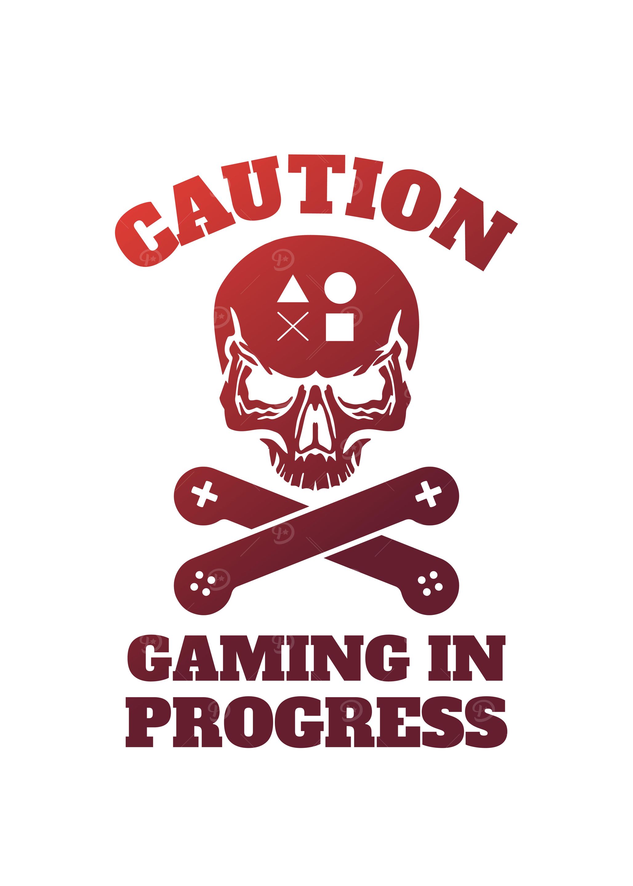 Caution Gaming in Progress