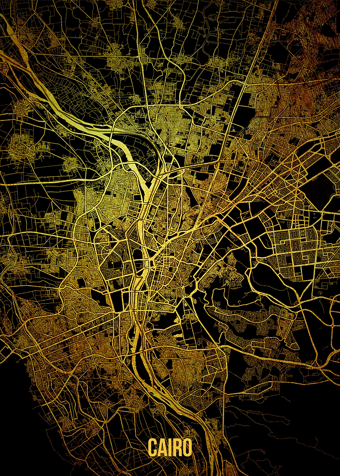 Cairo gold map