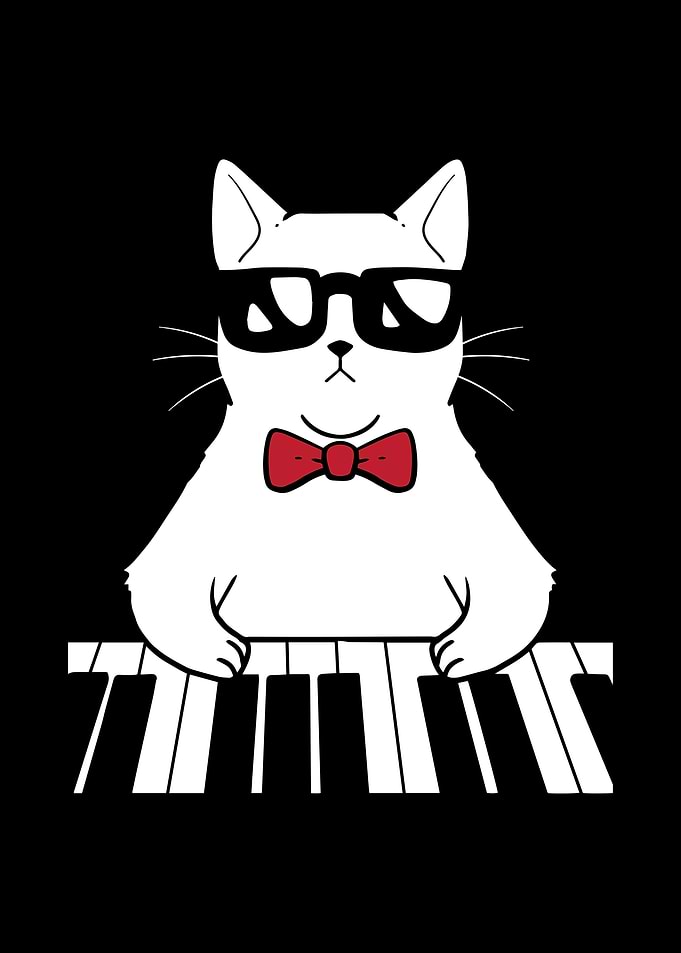 Piano Cat