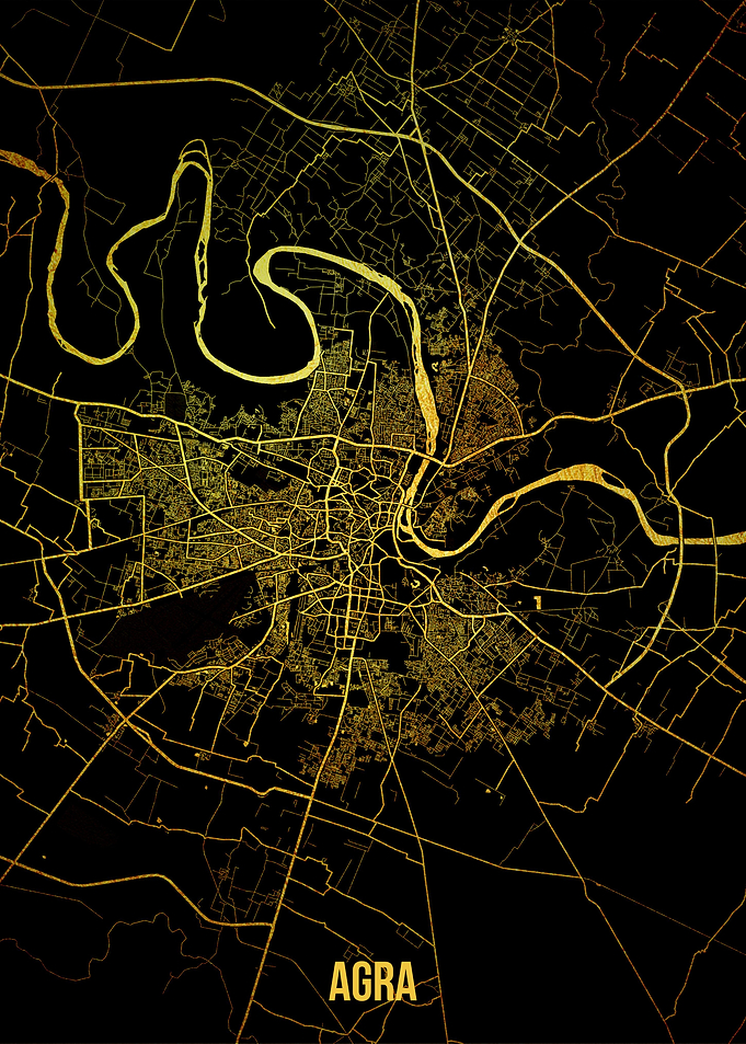 Agra gold map