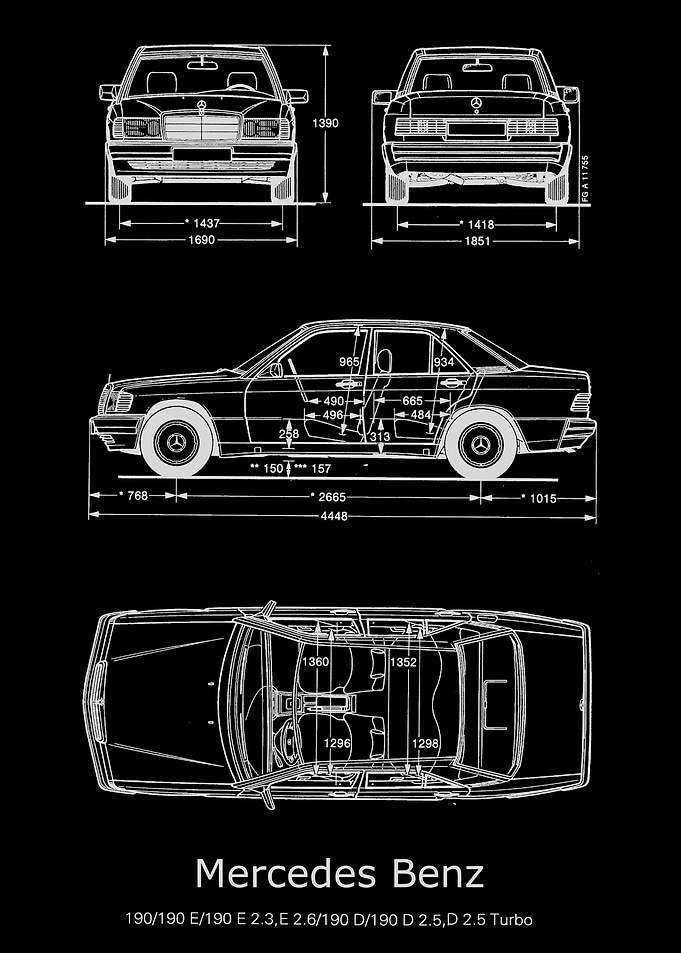 MercedesBenz W201 1990
