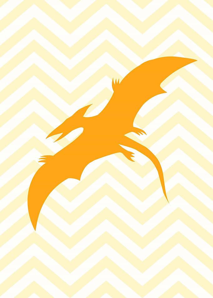 pterodactyl minimalist