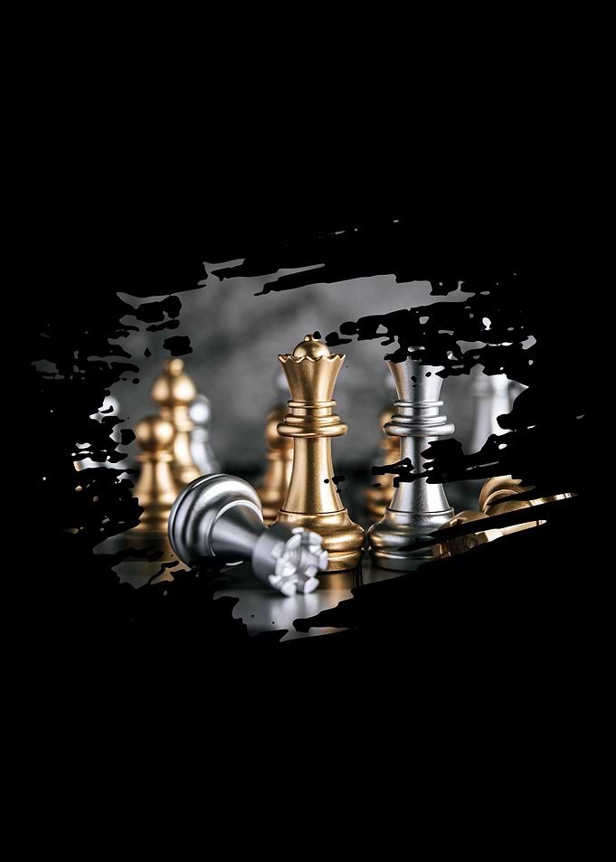 Chess Game Cut Out