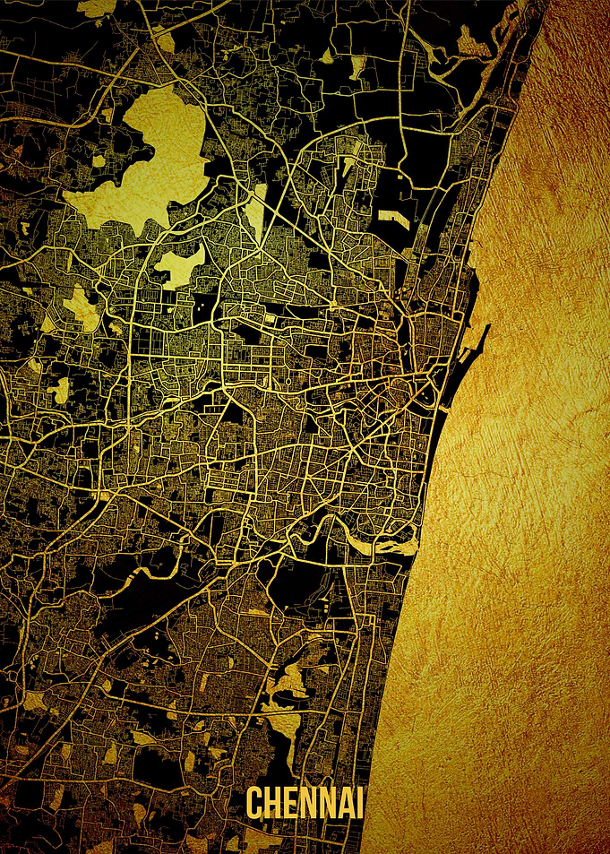 Chennai gold map