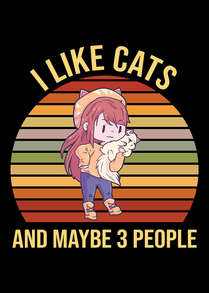 I Like Cats And Maybe 3 Pe