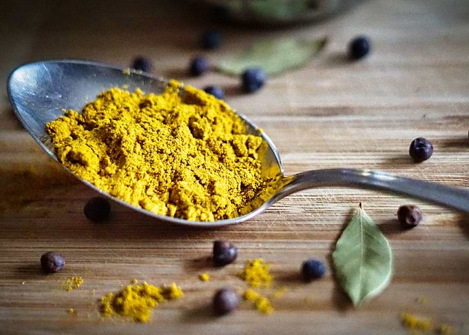 Spices on display