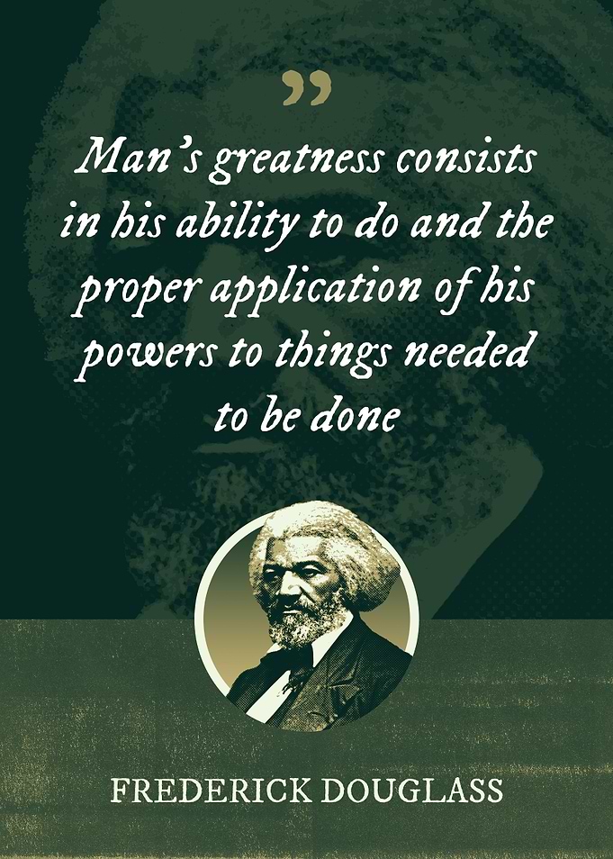 Mans greatness consists