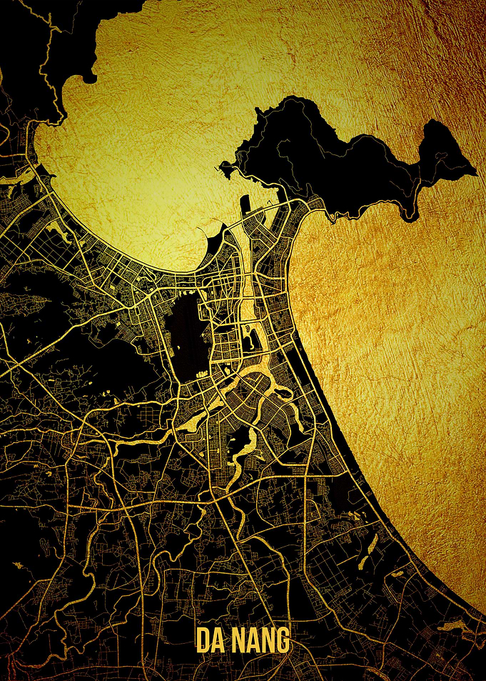 Da Nang gold map