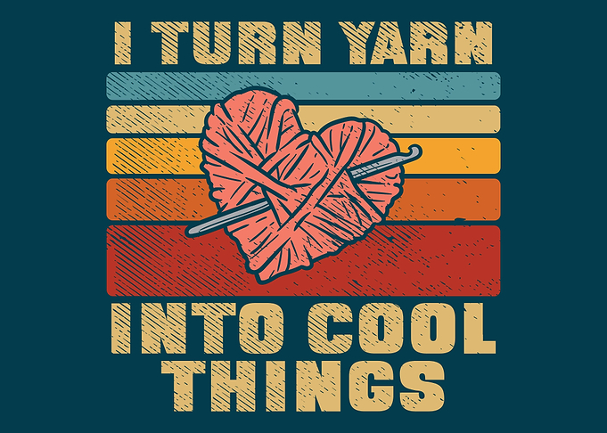 Funny Vintage Crocheting