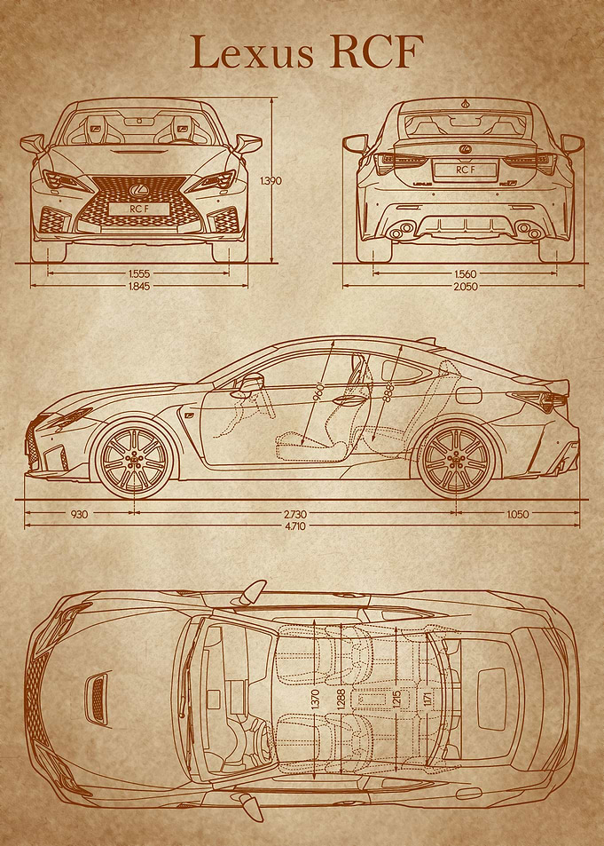 Lexus RCF 2019 old
