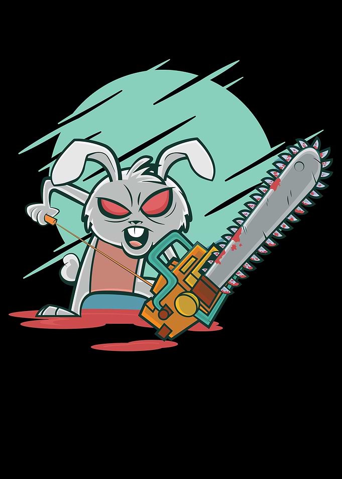 Crazy Creepy Killer Bunny