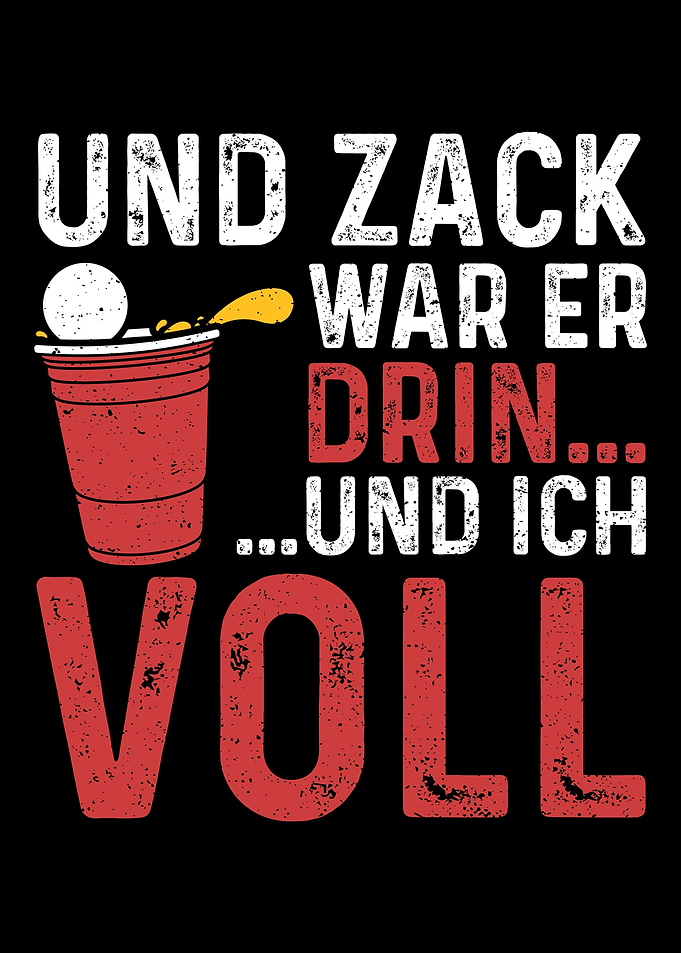 Und Zack War Er Drin Und I