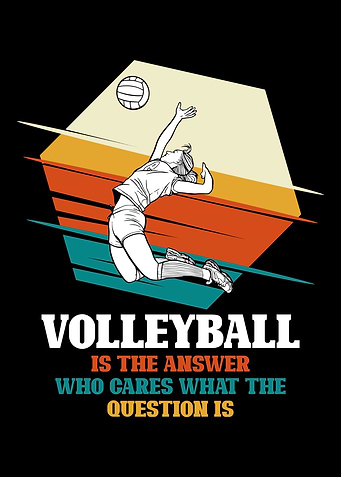 Volleyball is the answer