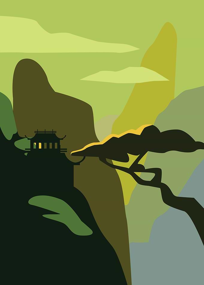 Temple on a Ridge