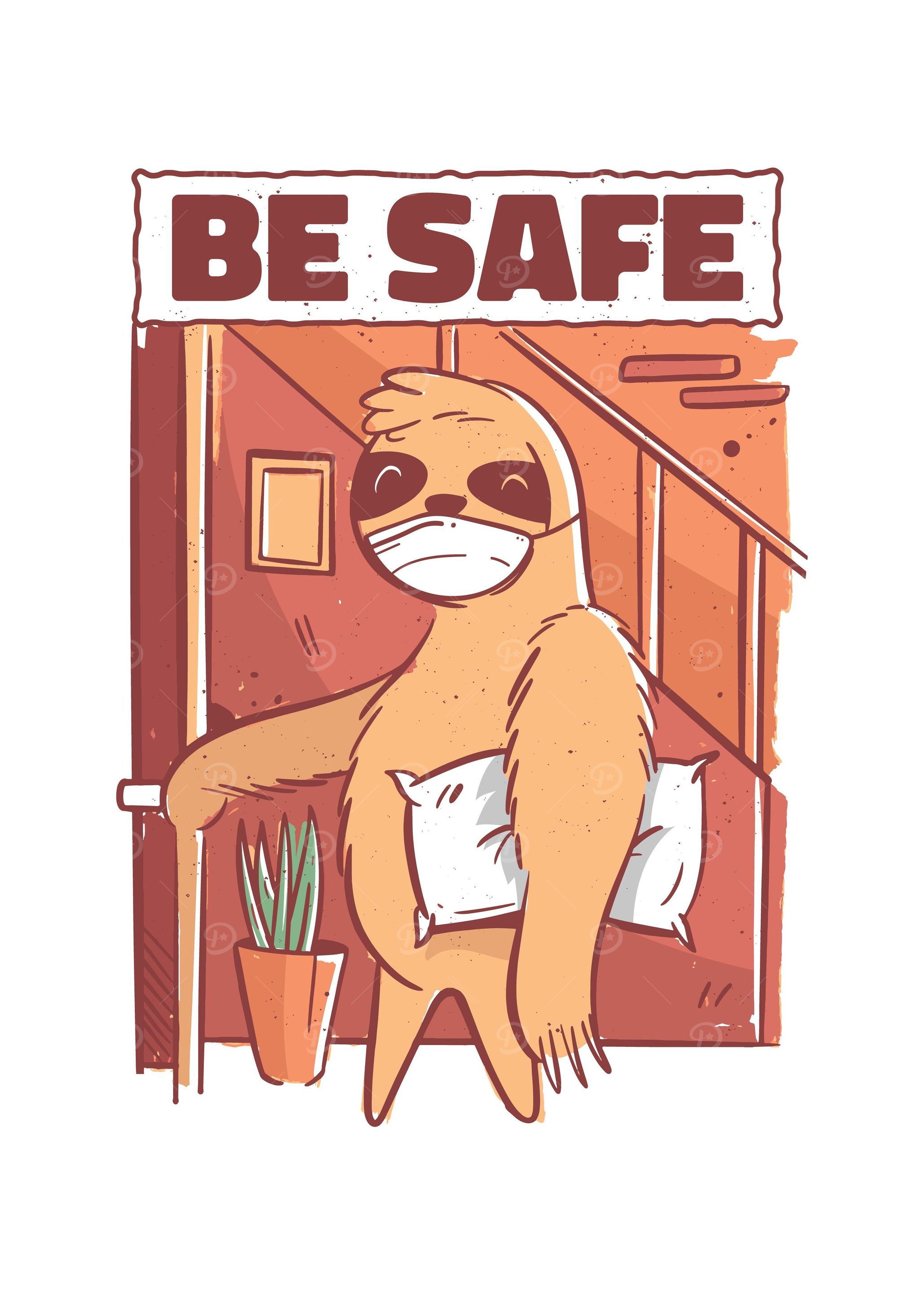Be Safe Sloth