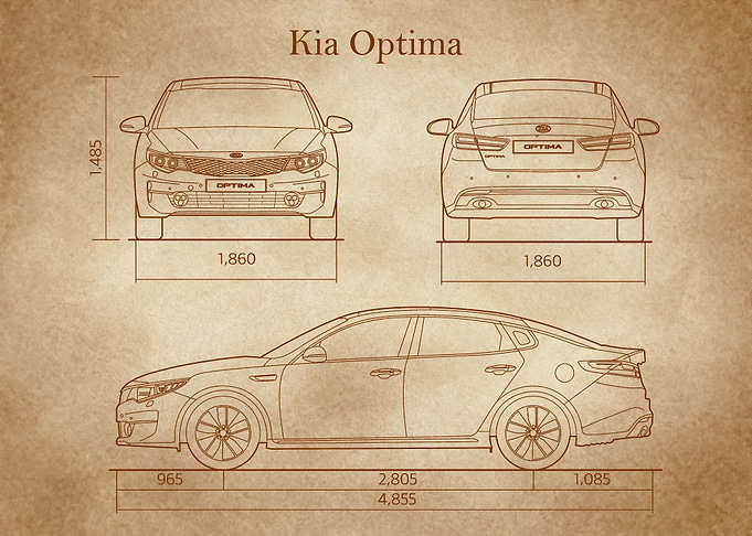 Kia Optima 2017 old