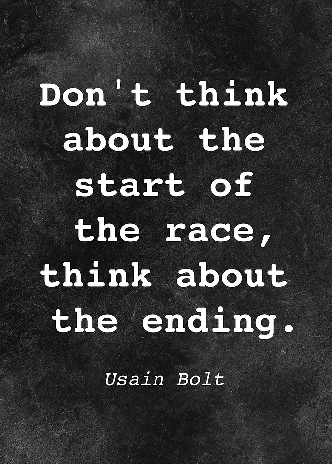Usain Bolt Quote D003