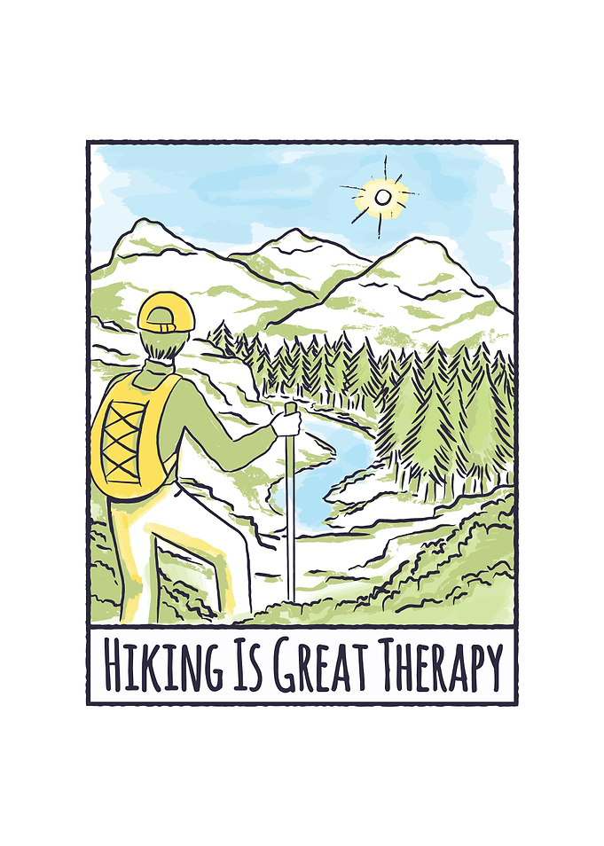 Hiking is Great Therapy