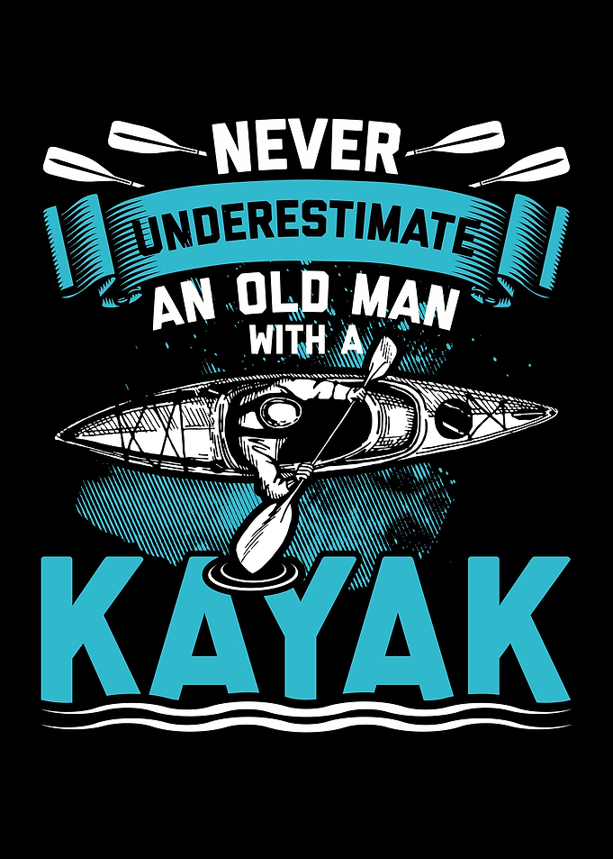 Kayak Grandpa Gift Idea