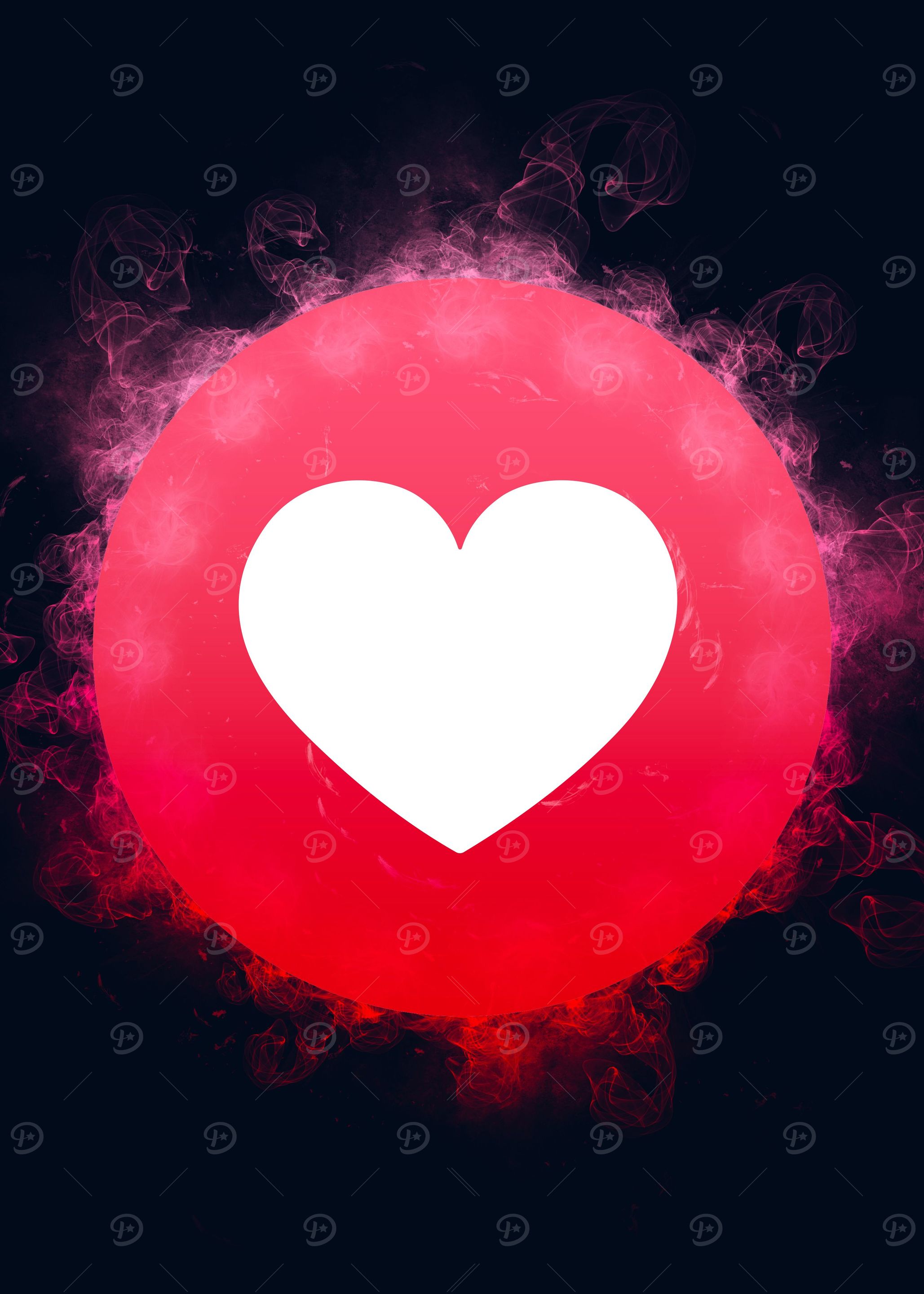 emoji reaction love