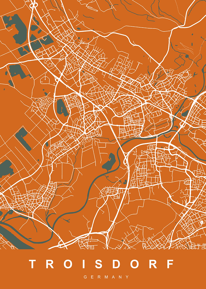Troisdorf Map Germany