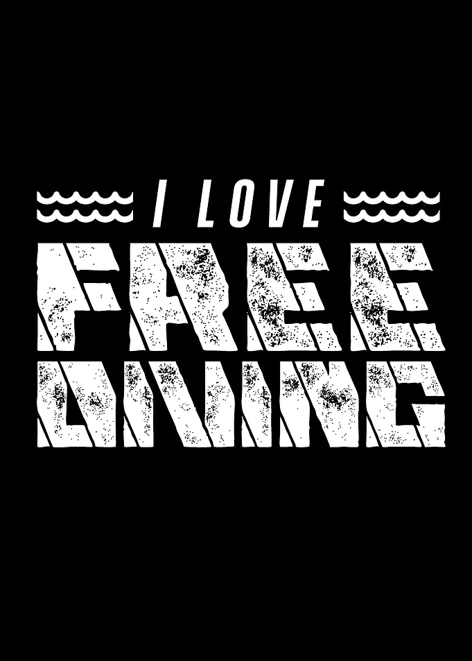 I love Freediving