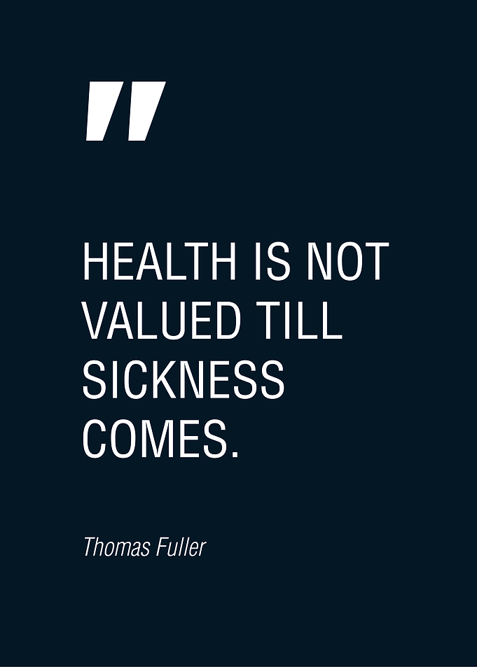 Health Text Art