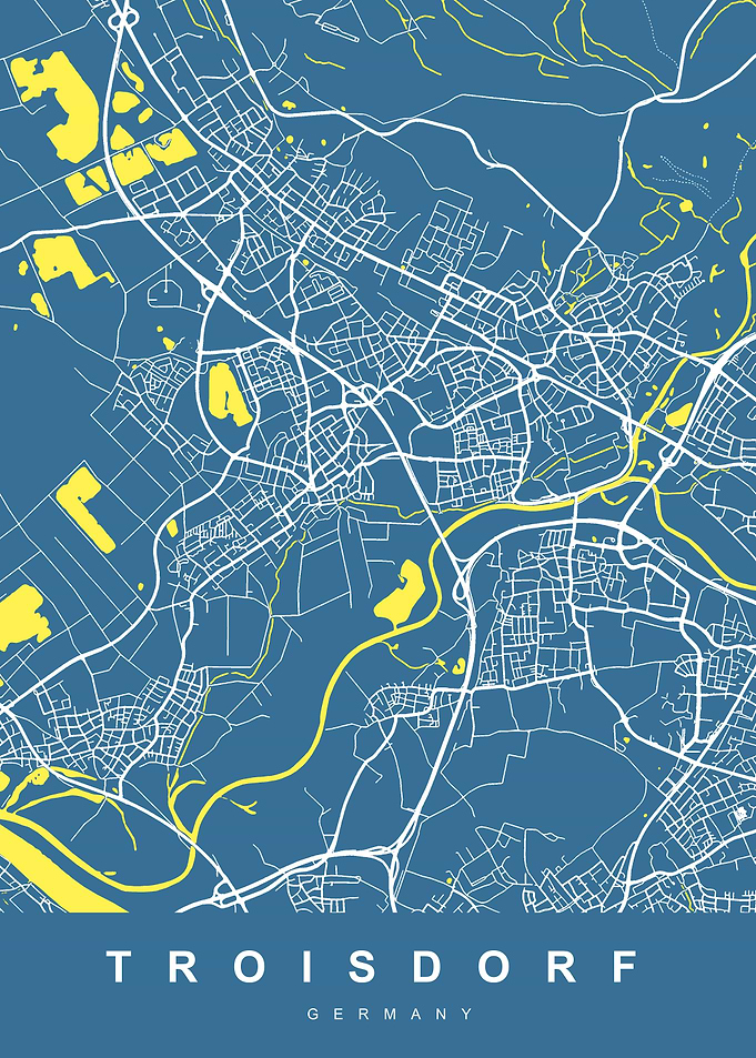 Troisdorf Map Germany