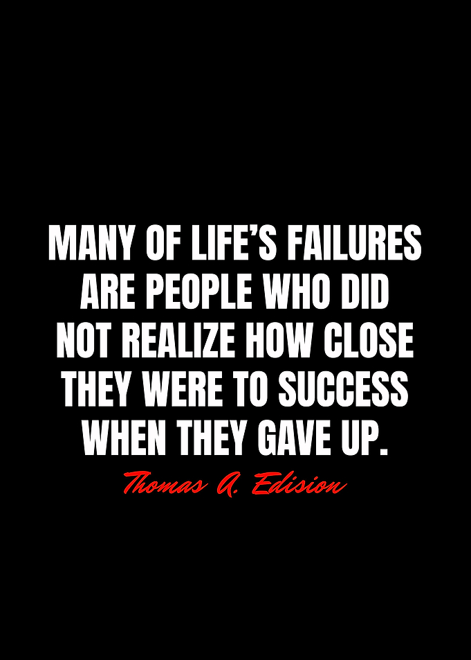 Thomas A Edision Quotes