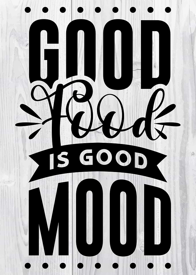 Cooking lettering quotes